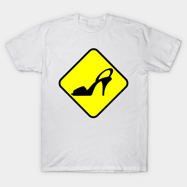 Priscilla Heel Sign T-Shirt by SNAustralia